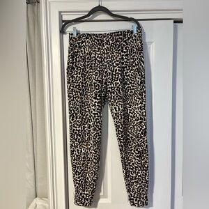 CAbi Spotted Joggers - leopard print